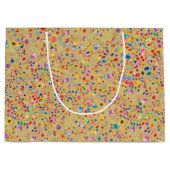 Grand Sac Cadeau Pluie de fleurs (Devant)