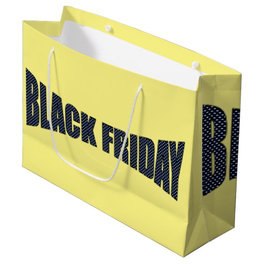 Grand Sac Cadeau Points BF-Impact (Devant Angle)