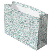 Grand Sac Cadeau Points Spectacles Inspirés Par L'Océan (Dos Angle)