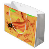 Grand Sac Cadeau poisson (Dos Angle)