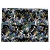 Grand Sac Cadeau Poisson marbré (Dos)