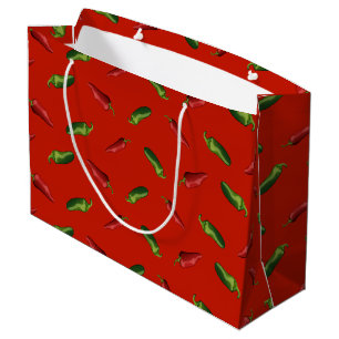 Grand Sac Cadeau Poivrons