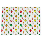 Grand Sac Cadeau Poivrons Bell et poivrons longs doux (Devant)