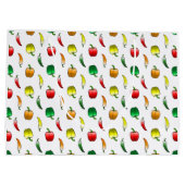 Grand Sac Cadeau Poivrons Bell et poivrons longs doux (Dos)