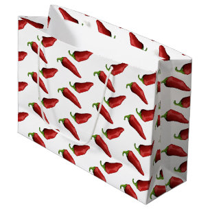 Grand Sac Cadeau Poivrons de piment