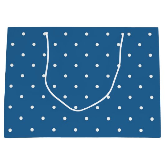 Grand Sac Cadeau Polka dot (Devant)