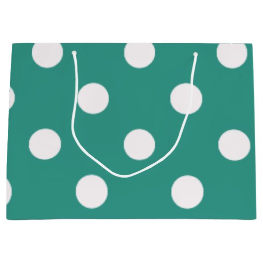 Grand Sac Cadeau Polka dot (Devant)