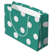 Grand Sac Cadeau Polka dot (Dos Angle)