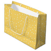 Grand Sac Cadeau Polka dot (Devant Angle)