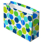 Grand Sac Cadeau Polka dot (Dos Angle)