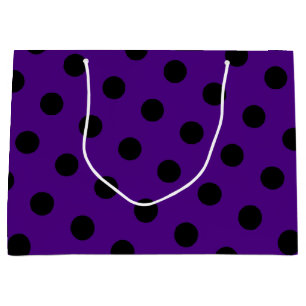 Grand Sac Cadeau Polka dot