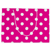 Grand Sac Cadeau Polka dot (Dos)