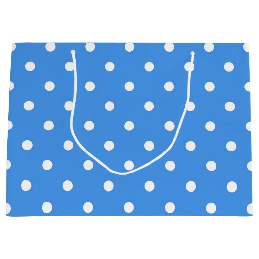 Grand Sac Cadeau Polka dot (Devant)
