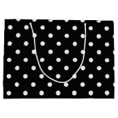 Grand Sac Cadeau Polka dot (Dos)