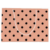 Grand Sac Cadeau Polka dot (Dos)