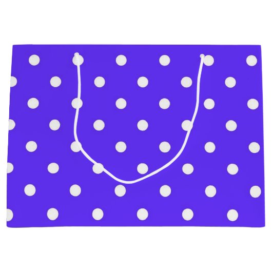 Grand Sac Cadeau Polka dot (Devant)
