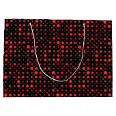 Grand Sac Cadeau Polka Dot 01A.Rouge Black BG (Dos)