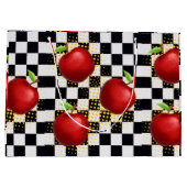 Grand Sac Cadeau pomme (Dos)
