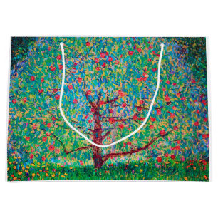 Grand Sac Cadeau Pommier, Gustav Klimt