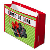 Grand Sac Cadeau Pompe de charbon (Devant Angle)