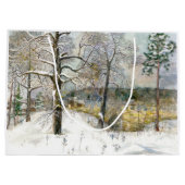 Grand Sac Cadeau pont d'hiver (Dos)