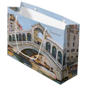Grand Sac Cadeau Pont du Rialto   Venise, Italie