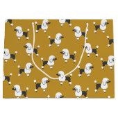Grand Sac Cadeau Poodle (Devant)