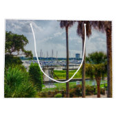 Grand Sac Cadeau Port de Charleston (Dos)