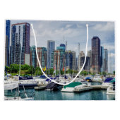 Grand Sac Cadeau Port de Chicago (Dos)