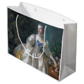 Grand Sac Cadeau Portrait de Madame Bergeret, Boucher (Dos Angle)