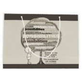 Grand Sac Cadeau Possibilités illimitées (Dos)