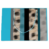 Grand Sac Cadeau Poster de animal (Devant)