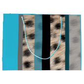 Grand Sac Cadeau Poster de animal (Dos)