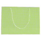 Grand Sac Cadeau Pot Polka (Dos)