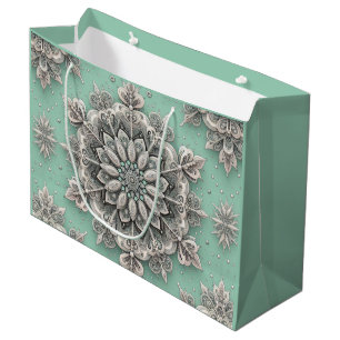 Grand Sac Cadeau Pouf Cube