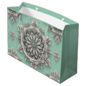 Grand Sac Cadeau Pouf Cube (Dos Angle)