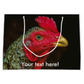 Grand Sac Cadeau Poule (Devant)