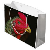 Grand Sac Cadeau Poule (Dos Angle)
