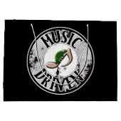 Grand sac cadeau pour musique (Dos)