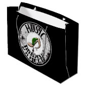 Grand sac cadeau pour musique (Dos Angle)