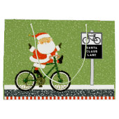 Grand sac cadeau pour vacances à vélo (Dos)