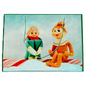 Grand Sac Cadeau Première date Elf (Devant)