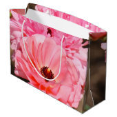 Grand Sac Cadeau Presse en rose (Dos Angle)