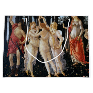 Grand Sac Cadeau Primavera (détail), Sandro Botticelli, 1482
