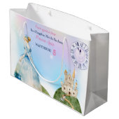 Grand Sac Cadeau Princess Birthday Kids (Dos Angle)