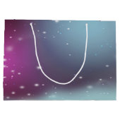 Grand Sac Cadeau Princesse afro-américaine (Dos)