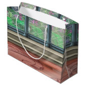 Grand Sac Cadeau Princesse afro-américaine (Dos Angle)