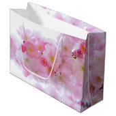 Grand Sac Cadeau Printemps - Fleurs de cerisiers (Devant Angle)
