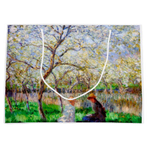 Grand Sac Cadeau Printemps, Monet