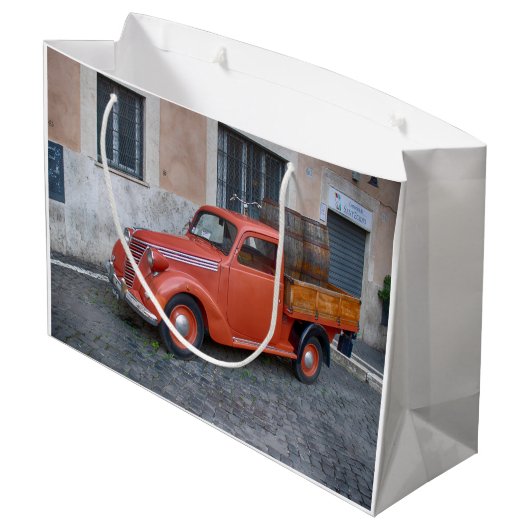Grand Sac Cadeau Prise en charge Fiat 1100 (Dos Angle)